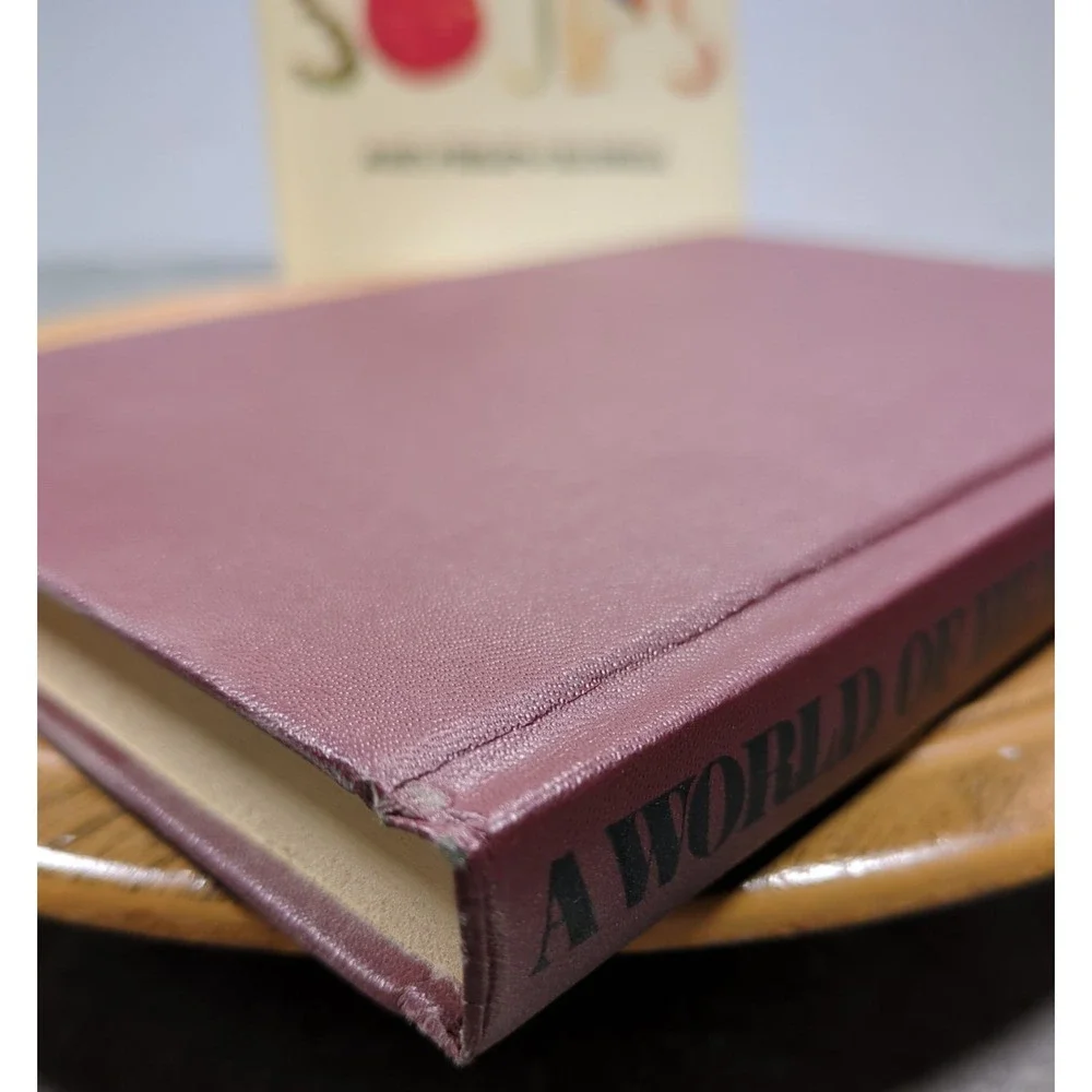 1969 A World Of Hearty Soups John Philips Cranwell‎ Vintage Hardcover Cookbook